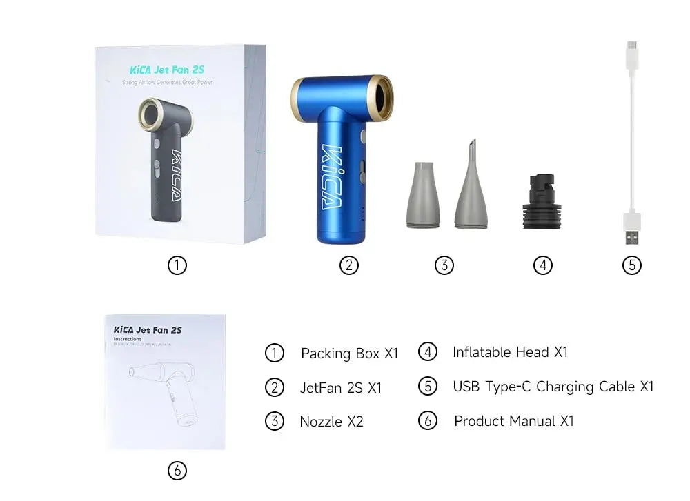 KiCA Jet Fan 2S - KICA